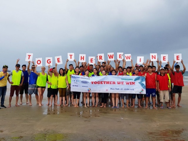 Team Building 2018 chung cho các DN trong Khu nhà xưởng dịch vụ KIZUNA