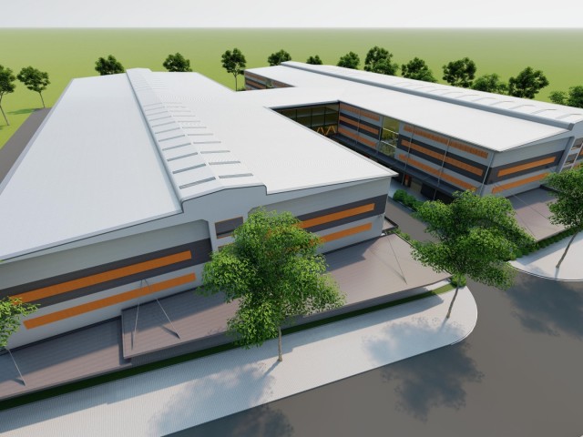Pharmaceutical factory with GMP standards in Vietnam